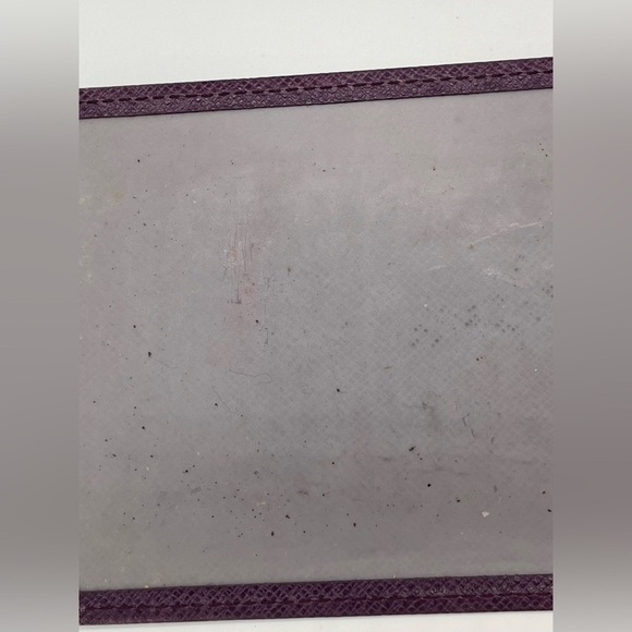 Louis Vuitton Purple Taiga Card Holder Wallet - Picture 5 of 6